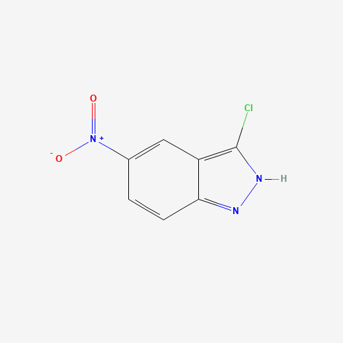 3-CHLORO-5-NITRO-1H-INDAZOLE (CAS: 4812-45-7) - Related Chemical Product