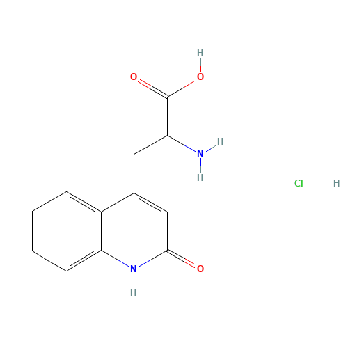 DL-3-(1,2-Dihydro-2-oxo-quinoline-4-yl)alanine hydrochloride (CAS: 4876-14-6) - Related Chemical Product