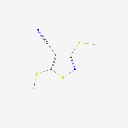 3,5-BIS(METHYLTHIO)ISOTHIAZOLE-4-CARBONITRILE (CAS: 4886-13-9) - Related Chemical Product