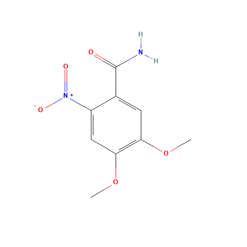 3,4-DIMETHOXY-6-NITROBENZAMIDE (CAS: 4959-60-8) - Related Chemical Product