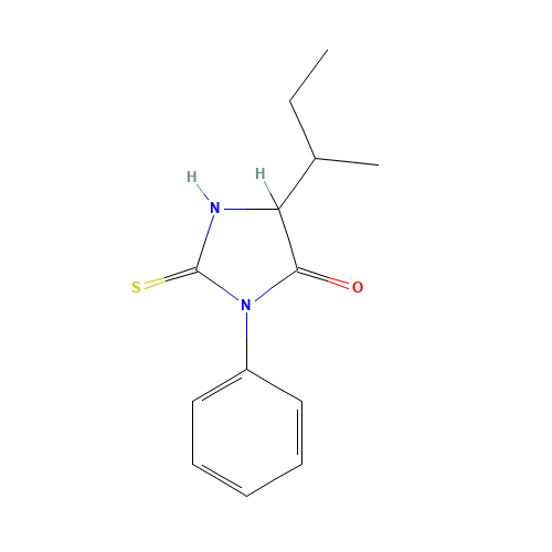 PTH-ISOLEUCINE (CAS: 5066-94-4) - Chemical Structure and Molecular Formula 