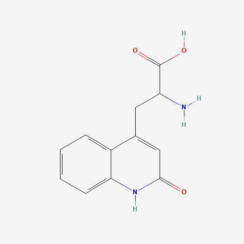 2-Amino-3-(1,2-dihydro-2-oxoquinoline-4-yl)propanoic acid (CAS: 5162-90-3) - Related Chemical Product
