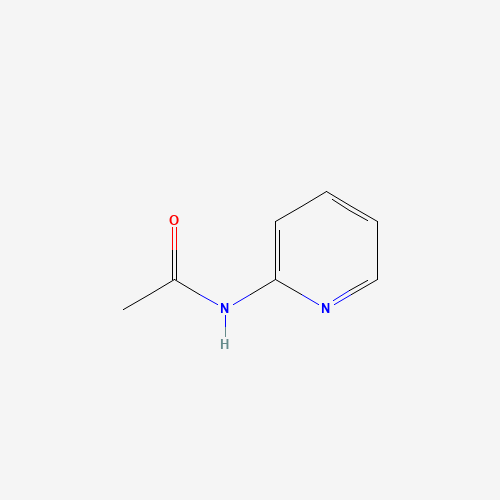 2-ACETAMIDOPYRIDINE (CAS: 5231-96-9) - Chemical Structure and Molecular Formula 