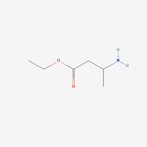 ETHYL 3-AMINOBUTYRATE (CAS: 5303-65-1) - Chemical Structure and Molecular Formula 