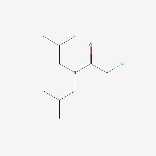 2-Chloro-N,N-bis(2-methylpropyl)acetamide chemical structure 2-Chloro-N,N-bis(2-methylpropyl)acetamide (CAS: 5326-82-9) - Chemical Structure and Molecular Formula