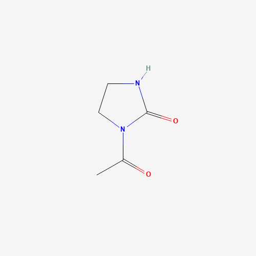 1-Acetyl-2-imidazolidinone (CAS: 5391-39-9) - Chemical Structure and Molecular Formula 