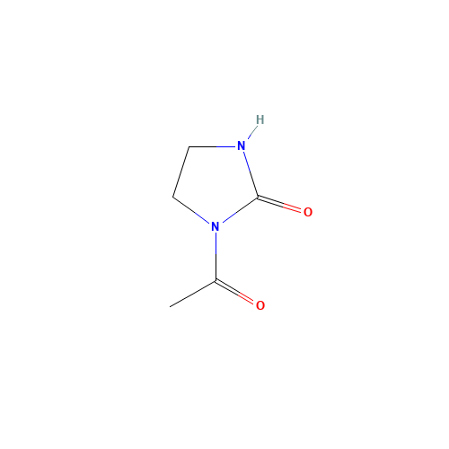 1-Acetyl-2-imidazolidinone (CAS: 5391-39-9) - Chemical Structure and Molecular Formula 