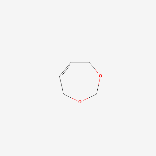 1,3-DIOXEP-5-ENE (CAS: 5417-32-3) - Chemical Structure and Molecular Formula 