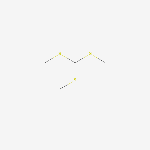 TRIS(METHYLTHIO)METHANE (CAS: 5418-86-0) - Chemical Structure and Molecular Formula 