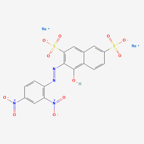 NITRAZINE YELLOW (CAS: 5423-07-4) - Chemical Structure and Molecular Formula 