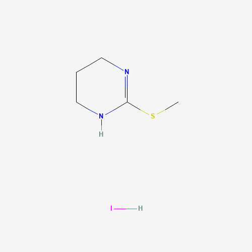 2-(METHYLTHIO)-1,4,5,6-TETRAHYDROPYRIMIDINE HYDROIODIDE (CAS: 5445-73-8) - Chemical Structure and Molecular Formula 