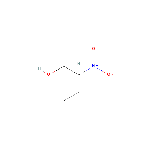 3-NITRO-2-PENTANOL (CAS: 5447-99-4) - Chemical Structure and Molecular Formula 