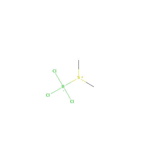 BORON TRICHLORIDE-METHYL SULFIDE COMPLEX (CAS: 5523-19-3) - Chemical Structure and Molecular Formula 