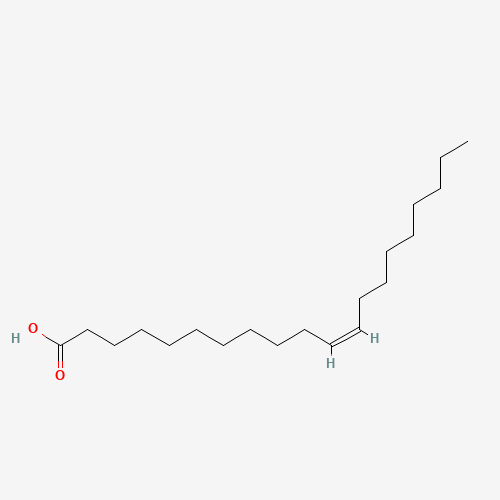 cis-11-Eicosenoic acid (CAS: 5561-99-9) - Chemical Structure and Molecular Formula 
