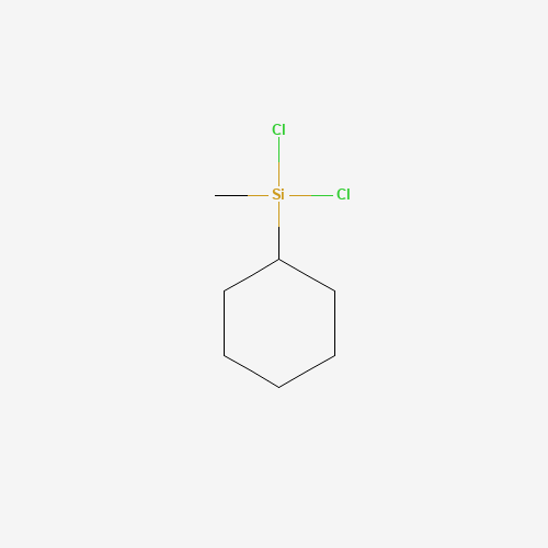 METHYLCYCLOHEXYLDICHLOROSILANE (CAS: 5578-42-7) - Chemical Structure and Molecular Formula 