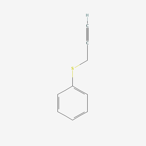 PHENYL PROPARGYL SULFIDE (CAS: 5651-88-7) - Chemical Structure and Molecular Formula 