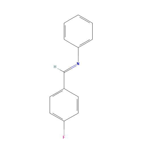 N-(4-FLUOROBENZYLIDENE)ANILINE (CAS: 5676-81-3) - Related Chemical Product