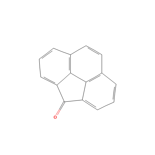 4H-CYCLOPENTA[DEF]PHENANTHREN-4-ONE (CAS: 5737-13-3) - Chemical Structure and Molecular Formula 