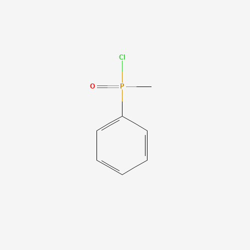 METHYLPHENYLPHOSPHINIC CHLORIDE (CAS: 5761-97-7) - Chemical Structure and Molecular Formula 