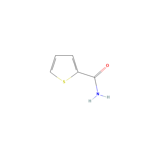 2-THIOPHENECARBOXAMIDE (CAS: 5813-89-8) - Chemical Structure and Molecular Formula 