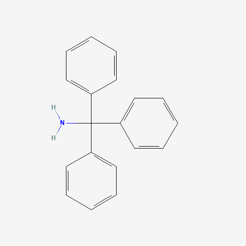 Tritylamine (CAS: 5824-40-8) - Chemical Structure and Molecular Formula 