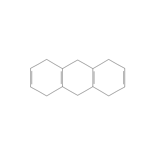 1,4,5,8,9,10-Hexahydroanthracene (CAS: 5910-28-1) - Chemical Structure and Molecular Formula 