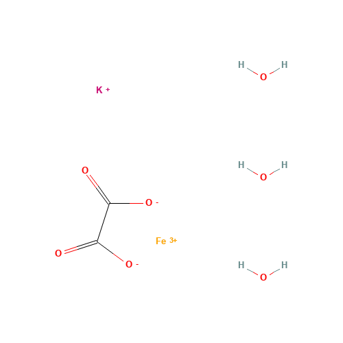 POTASSIUM TRIOXALATOFERRATE(III) (CAS: 5936-11-8) - Related Chemical Product