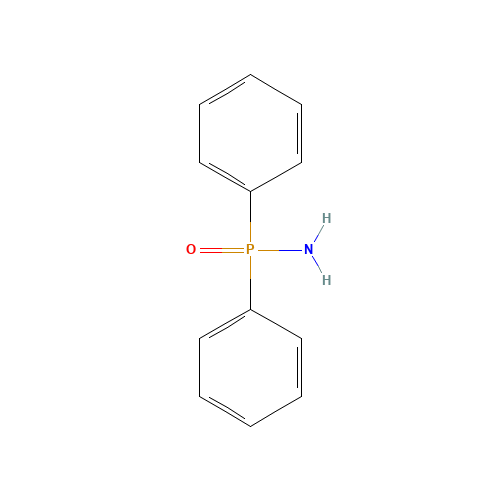 DIPHENYLPHOSPHINAMIDE (CAS: 5994-87-6) - Chemical Structure and Molecular Formula 