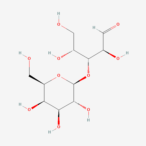 3-O-BETA-D-GALACTO-PYRANOSYL-D-ARABINOSE (CAS: 6057-48-3) - Chemical Structure and Molecular Formula 