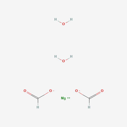MAGNESIUM FORMATE DIHYDRATE (CAS: 6150-82-9) - Chemical Structure and Molecular Formula 
