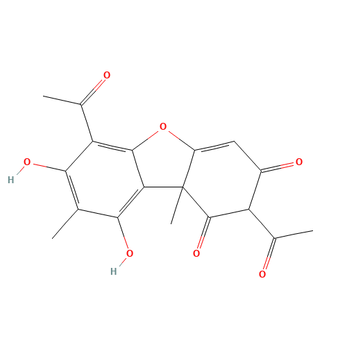 (-)-USNIC ACID (CAS: 6159-66-6) - Related Chemical Product