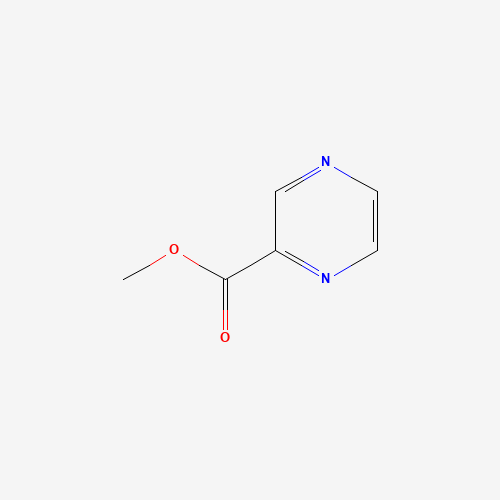 METHYL PYRAZINE-2-CARBOXYLATE (CAS: 6164-79-0) - Chemical Structure and Molecular Formula 
