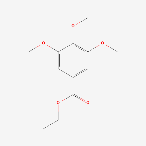 Ethyl 3,4,5-trimethoxybenzoate (CAS: 6178-44-5) - Chemical Structure and Molecular Formula 