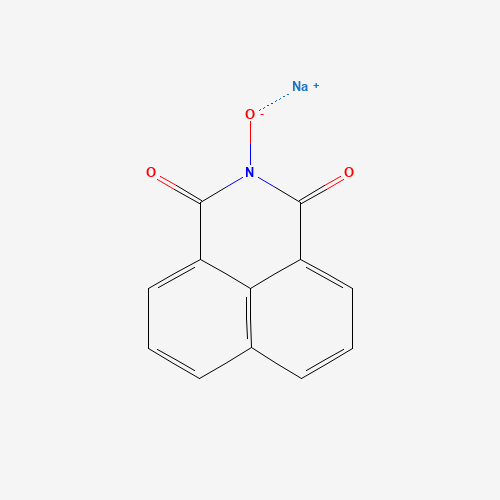 N-HYDROXYNAPHTHALIMIDE SODIUM SALT (CAS: 6207-89-2) - Chemical Structure and Molecular Formula 