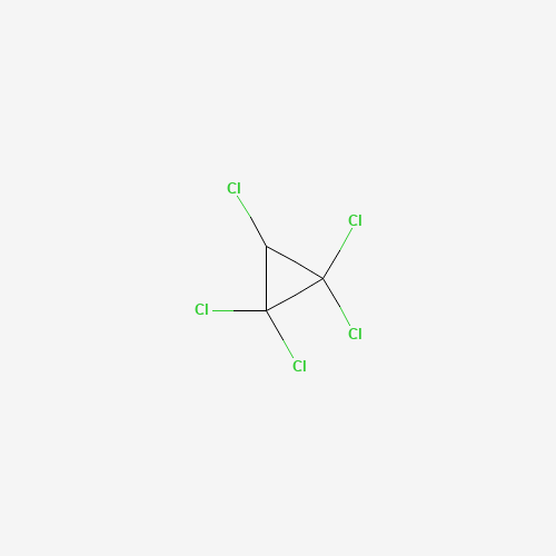 PENTACHLOROCYCLOPROPANE (CAS: 6262-51-7) - Chemical Structure and Molecular Formula 