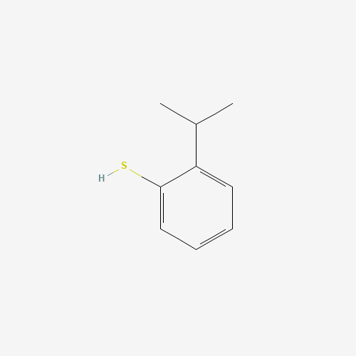 2-(1-Methylethyl)thiophenol (CAS: 6262-87-9) - Chemical Structure and Molecular Formula 