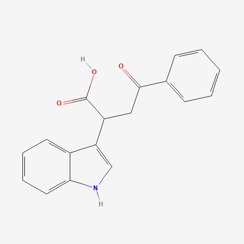2-INDOL-3-YL-4-OXO-4-PHENYLBUTANOIC ACID (CAS: 6266-66-6) - Related Chemical Product