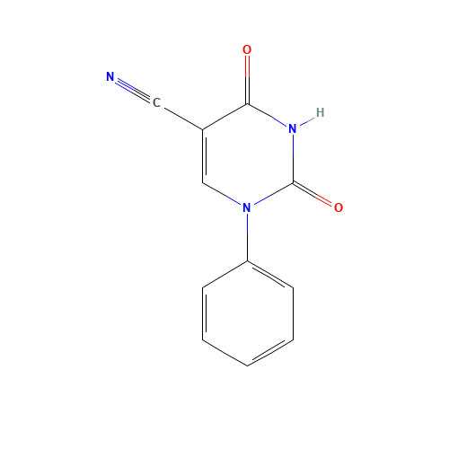 2,4-DIOXO-1-PHENYL-1,2,3,4-TETRAHYDRO-5-PYRIMIDINECARBONITRILE (CAS: 6275-84-9) - Related Chemical Product