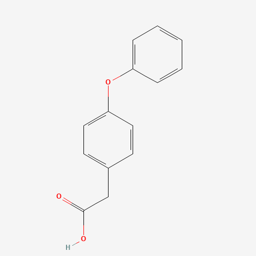 4-PHENOXYPHENYLACETIC ACID (CAS: 6328-74-1) - Chemical Structure and Molecular Formula 