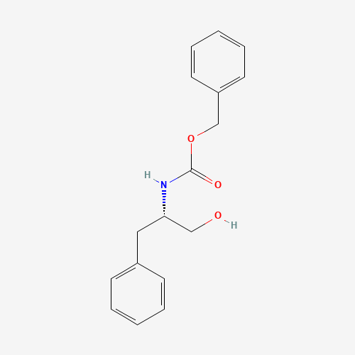 (S)-Cbz-Phenylalaninol (CAS: 6372-14-1) - Chemical Structure and Molecular Formula 