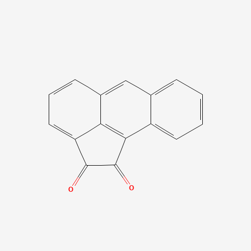 1,2-ACEANTHRYLENEDIONE (CAS: 6373-11-1) - Chemical Structure and Molecular Formula 