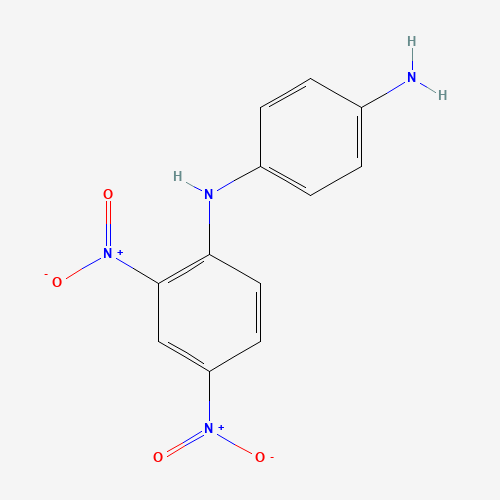 DISPERSE YELLOW 9 (CAS: 6373-73-5) - Chemical Structure and Molecular Formula 