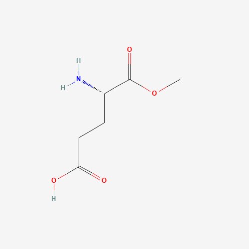 H-D-GLU(OME)-OH (CAS: 6384-08-3) - Chemical Structure and Molecular Formula 