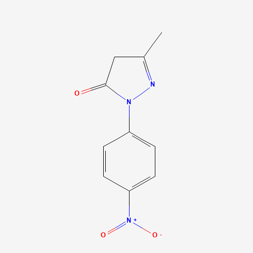 1-(4-NITROPHENYL)-3-METHYL-5-PYRAZOLONE (CAS: 6402-09-1) - Related Chemical Product