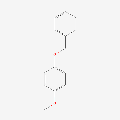 4-BENZYLOXYANISOLE (CAS: 6630-18-8) - Chemical Structure and Molecular Formula 