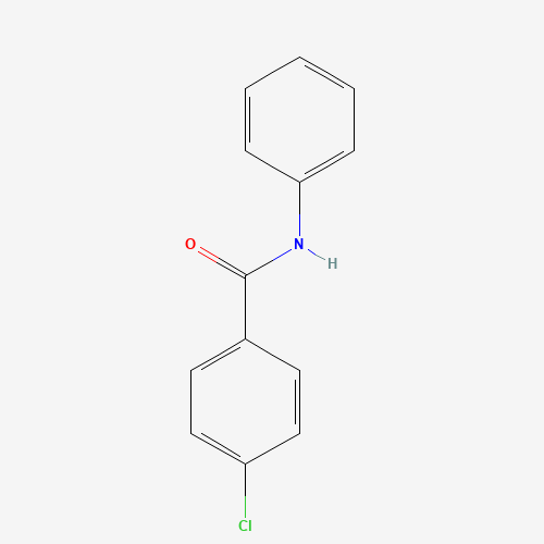 4-CHLOROBENZANILIDE (CAS: 6833-15-4) - Chemical Structure and Molecular Formula 