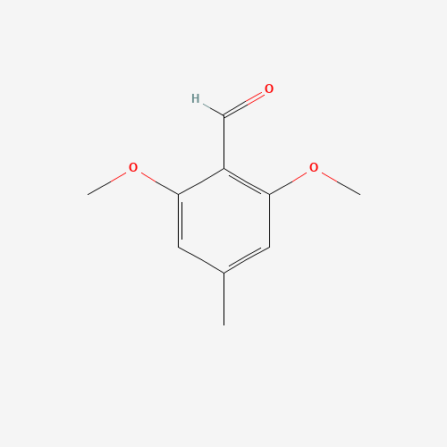 2,6-DIMETHOXY-4-METHYLBENZALDEHYDE (CAS: 6937-96-8) - Chemical Structure and Molecular Formula 