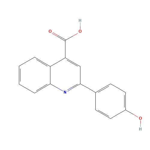 2-(4-HYDROXYPHENYL)QUINOLINE-4-CARBOXYLIC ACID (CAS: 6952-34-7) - Related Chemical Product