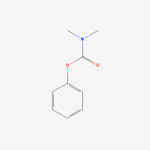 N N-DIMETHYLPHENYL CARBAMATE (CAS: 6969-90-0) - Chemical Structure and Molecular Formula 