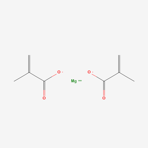 MAGNESIUM METHACRYLATE (CAS: 7095-16-1) - Chemical Structure and Molecular Formula 